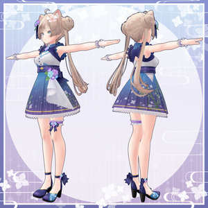 和装ドレス-雨花雅-【5アバター対応】 缩略图 7