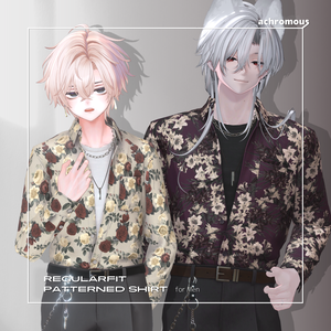 レギュラーフィット柄シャツコーデ【6ｱﾊﾞﾀｰ対応】- 26SS Regular Fit Patterned Shirt -
