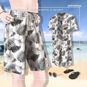 上質感メンズワイド水着コーデ【7素体対応】