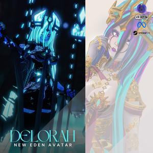 Delorah - 3.0 Avatar with Scratch Assets + Optimized Version
