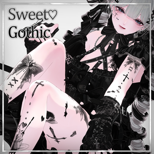  Sweet♡Gothic  【全13アバター対応】