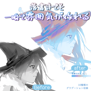 【グラデーションマップ】極光砕夢シリーズ 