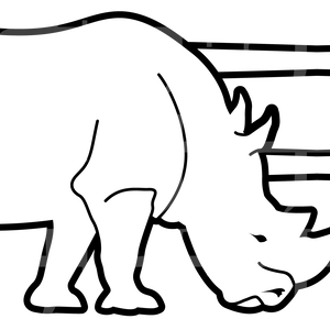 Rhino Spear PNG transparent Vector tattoo VRchat avatar VROID