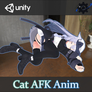 [For Unity / VRC] Cat AFK Animation
