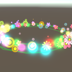 花冠パーティクル