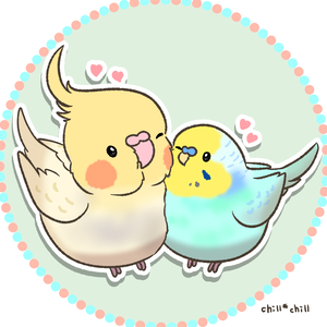 鳥さんアイコンイラストオーダー