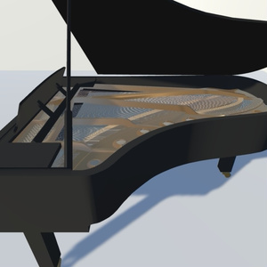 【3Dモデル】Mido's Piano 缩略图 4