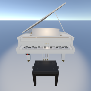 【3Dモデル】Mido's Piano