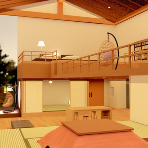 【3Dモデル】冬の隠れ家