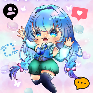 おはようVライバー素材(めるへん)