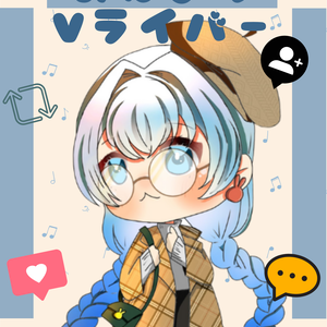 おはようVライバー素材(おんぷ)