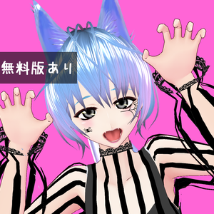 [VRoid] ハロウィン用のフェイスペイント（Halloween face painting）