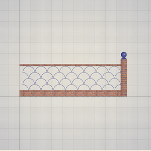 3d   フェンス
