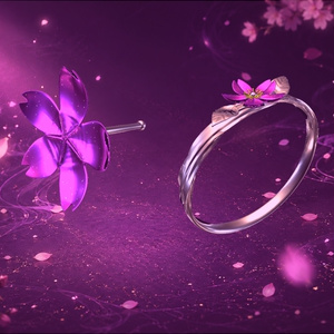 桜花アクセサリー