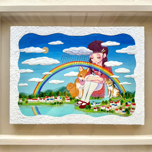 1月31日(土)まで【Ohuhuイラストマーカー】Momo┊フレームレス原画