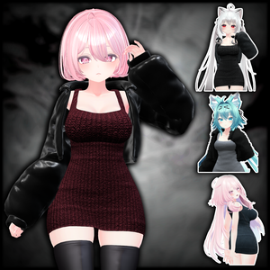 【3アバター対応】 Jacket & Dress 