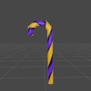 【ハロウィンアイテム】VRChat想定「CandyCane（お菓子砲）」