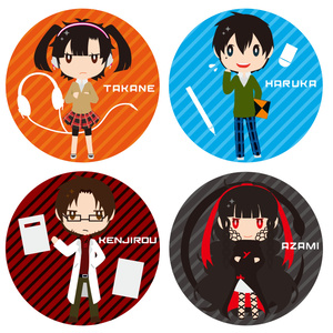 カゲロウプロジェクト 缶バッジ エネ カゲロウプロジェクト カゲプロ エネ 榎本貴音 幼少 缶バッジ