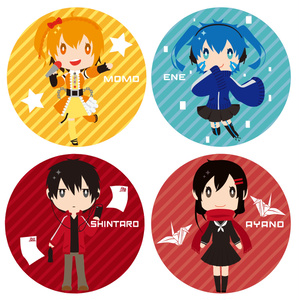 カゲプロ エネ 缶バッジ - まつり屋台 - BOOTH