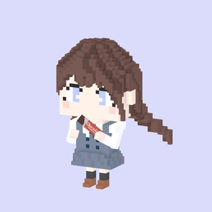 ナエ #01（Fuhua Voxel Fanart）
