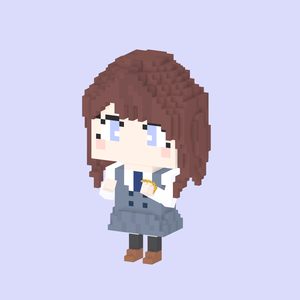 リリサ #01（Fuhua Voxel Fanart）