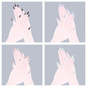 - Tweed Nail - 【10アバター対応】 缩略图 2