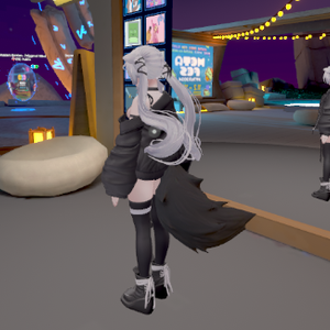 Wolf Tail (Black)