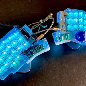 keyball39ケース + トラックボールケース【カラーオプション有り】【左