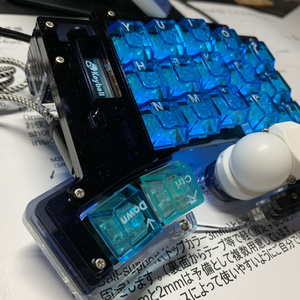 keyball39ケース + トラックボールケース【カラーオプション有り】【左