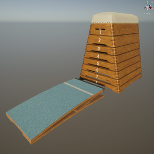 体育館グッズ３Dモデル【unity向け】 缩略图 4