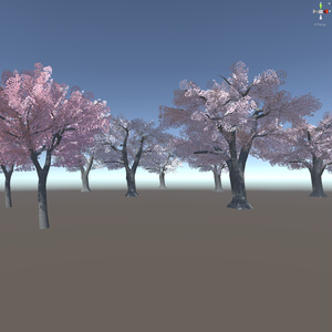 桜の３Dモデル 缩略图 6