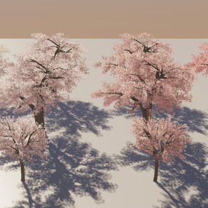 桜の３Dモデル 缩略图 5
