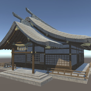 神社の３Dモデル 缩略图 6
