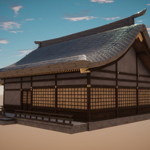 神社の３Dモデル 缩略图 3