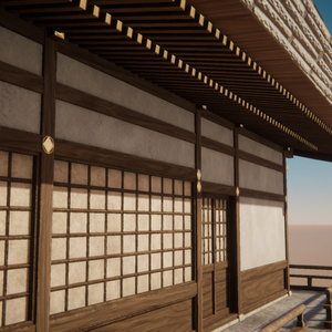 神社の３Dモデル 缩略图 4