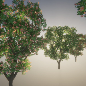 【unity】椿木の３Dモデル 缩略图 4