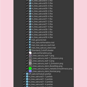 桜の３Dモデル② 缩略图 10