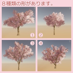 桜の３Dモデル② 缩略图 2