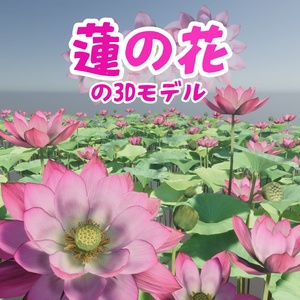 3D model of lotus flower