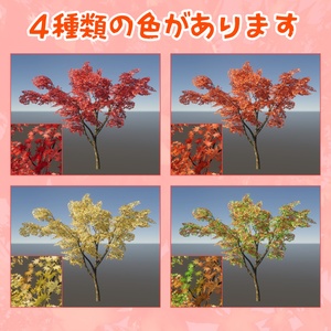もみじの3Dモデル 缩略图 3
