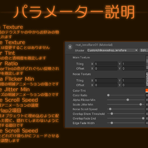 【照明を装飾しよう】ゆらり煌めくレンズフレアシェーダー 缩略图 3