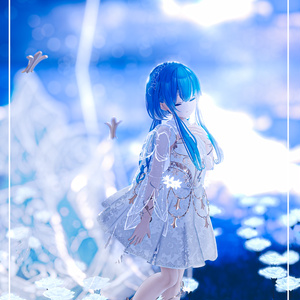 【透明】ラムネ対応/5アバター対応しずく硝子アクセサリー2点セット【VRChat】 缩略图 13