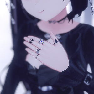 【全アバター/エルシオン対応】指輪/Devil’s Oath【VRchat】 缩略图 6