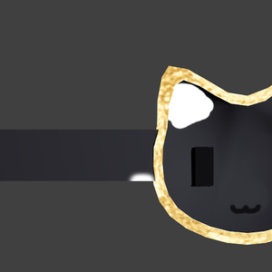猫ヘアピン
