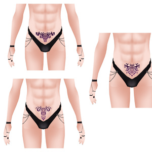 Womb Tattoo for VRoid - Pack of 3 (淫紋)