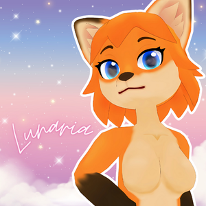 Lunaria - Fox Avatar VRChat