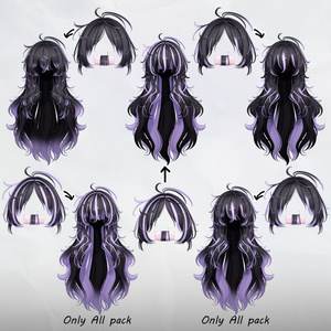 𝐋𝐕.𝟔+ Lazy_Hair 🌡️_Hair mask gradation&highlights 缩略图 2