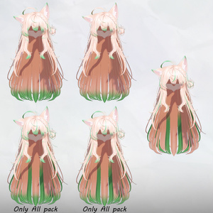 ラブリーロングヘア_Hair mask gradation&highlights 缩略图 2