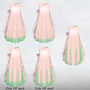 ラブリーロングヘア_Hair mask gradation&highlights 缩略图 3
