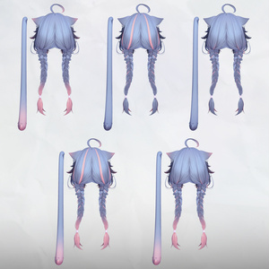 Nya nya nya hair_Hair mask gradation&highlights 缩略图 3